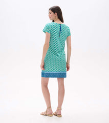 Zip-Back Tee Dress - Arcadia Medallion | Hatley Discount Women