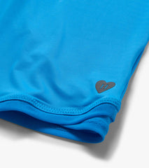 Girls Malibu Blue Mesh Trim T-Shirt | Hatley Discount Girls
