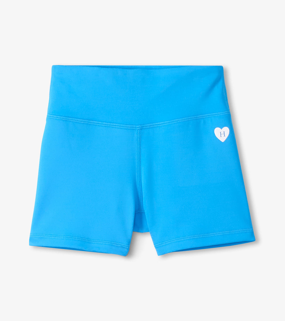 Girls Malibu Blue Active Shorts | Hatley Discount Girls