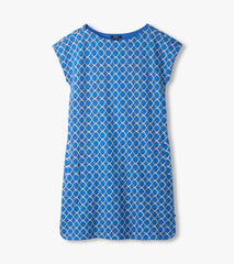 Capri Dress - French Blue Medallion | Hatley