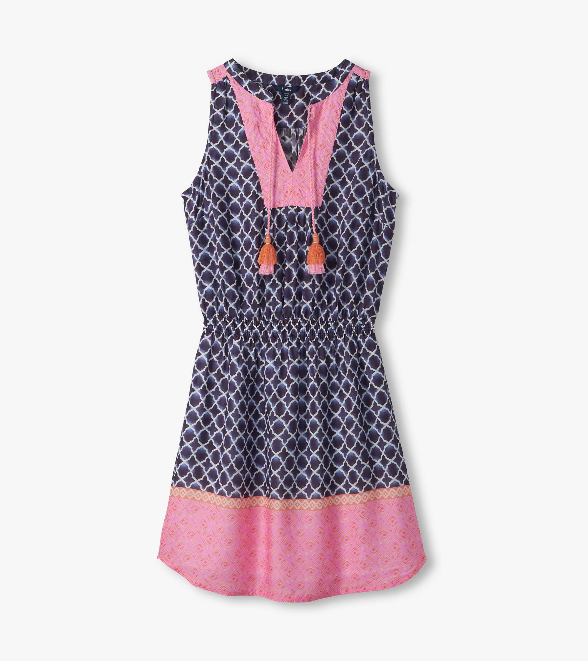 Chloe Dress - Navy Medalion | Hatley Discount Women