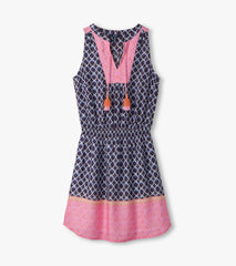 Chloe Dress - Navy Medalion | Hatley Discount Women
