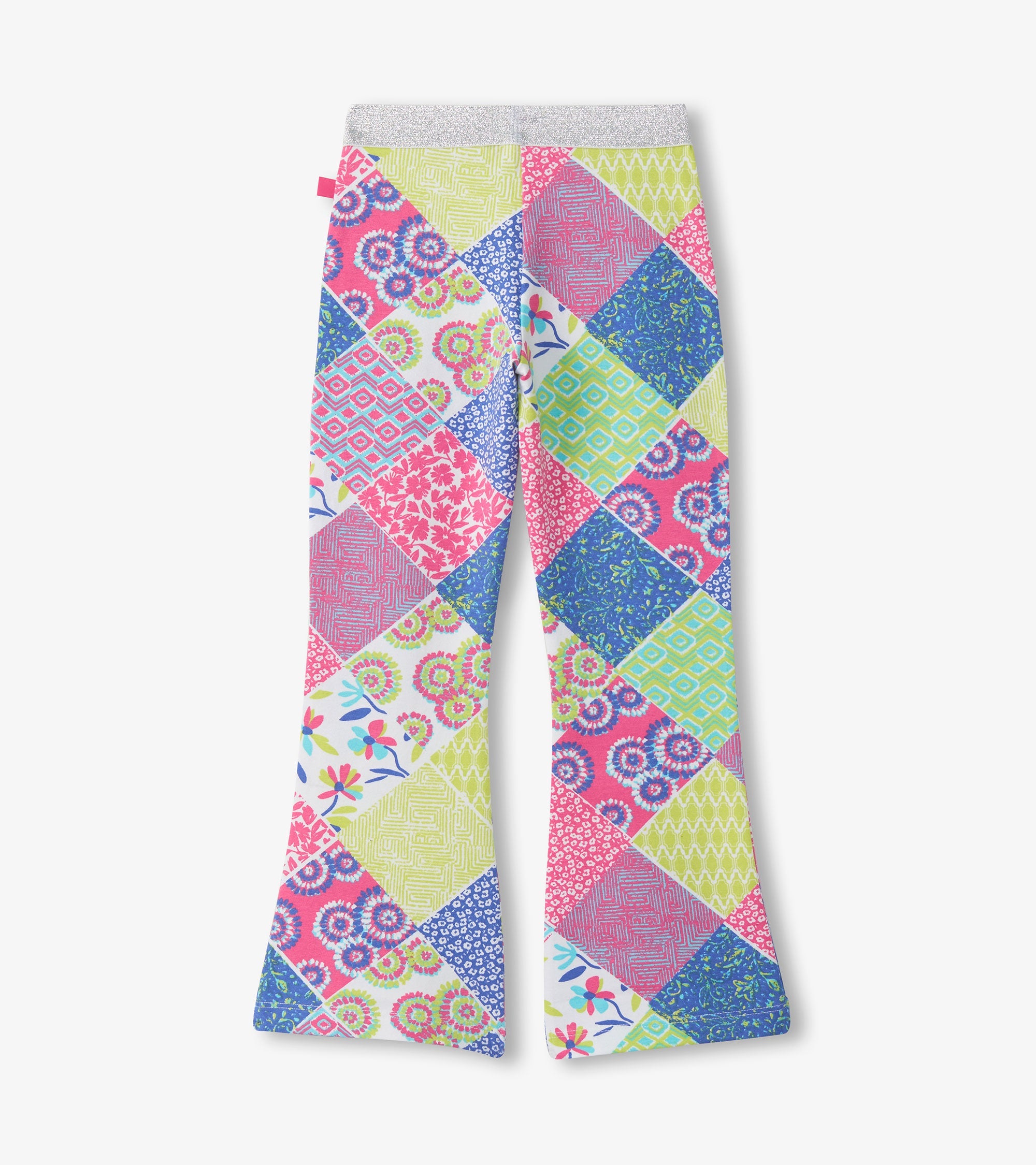 Girls Mix-Up Patch Work Stretch Bell Bottoms | Hatley For Girls