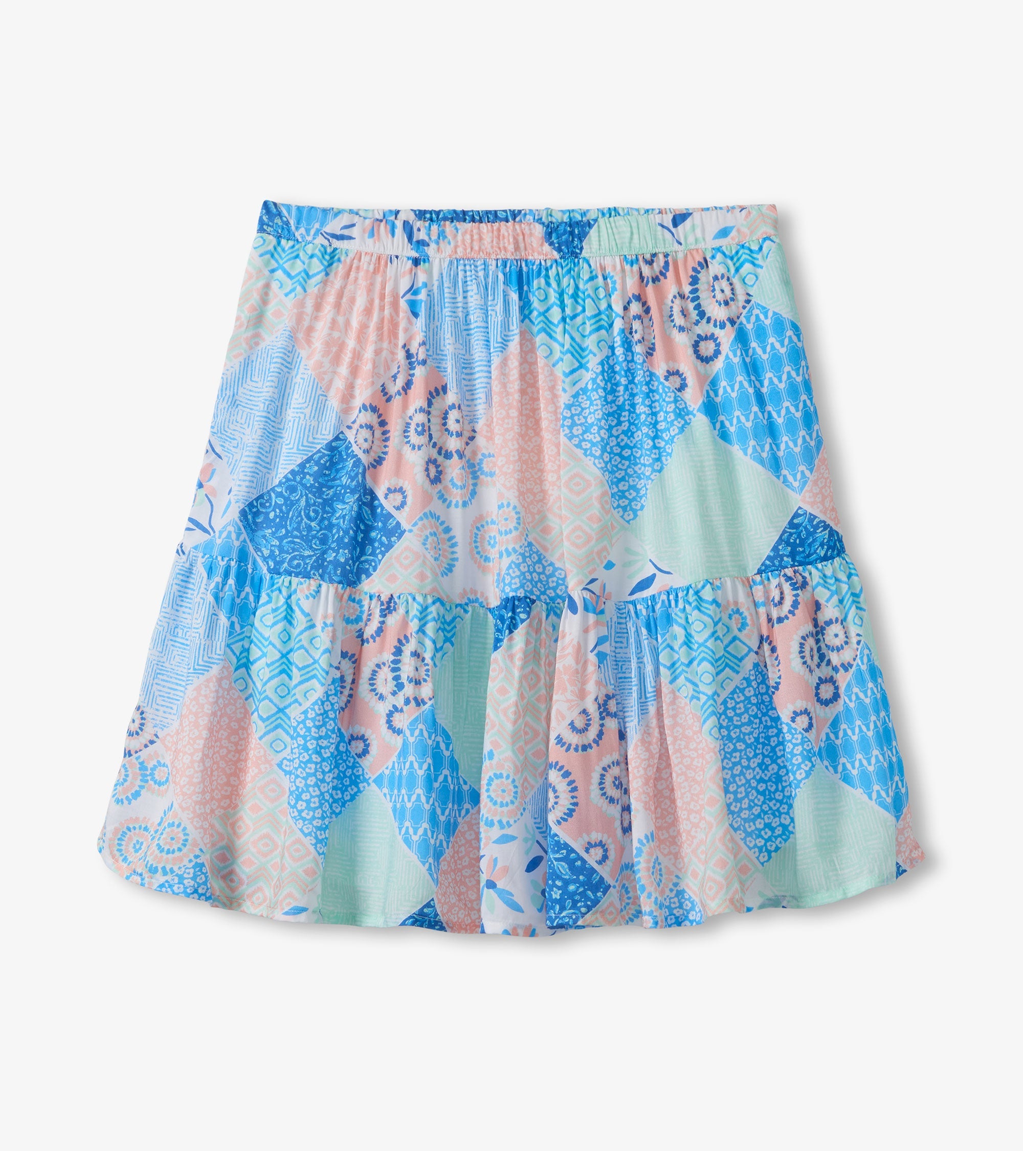 Flounce Skirt - Mix-Matched Patchwork | Hatley For Women