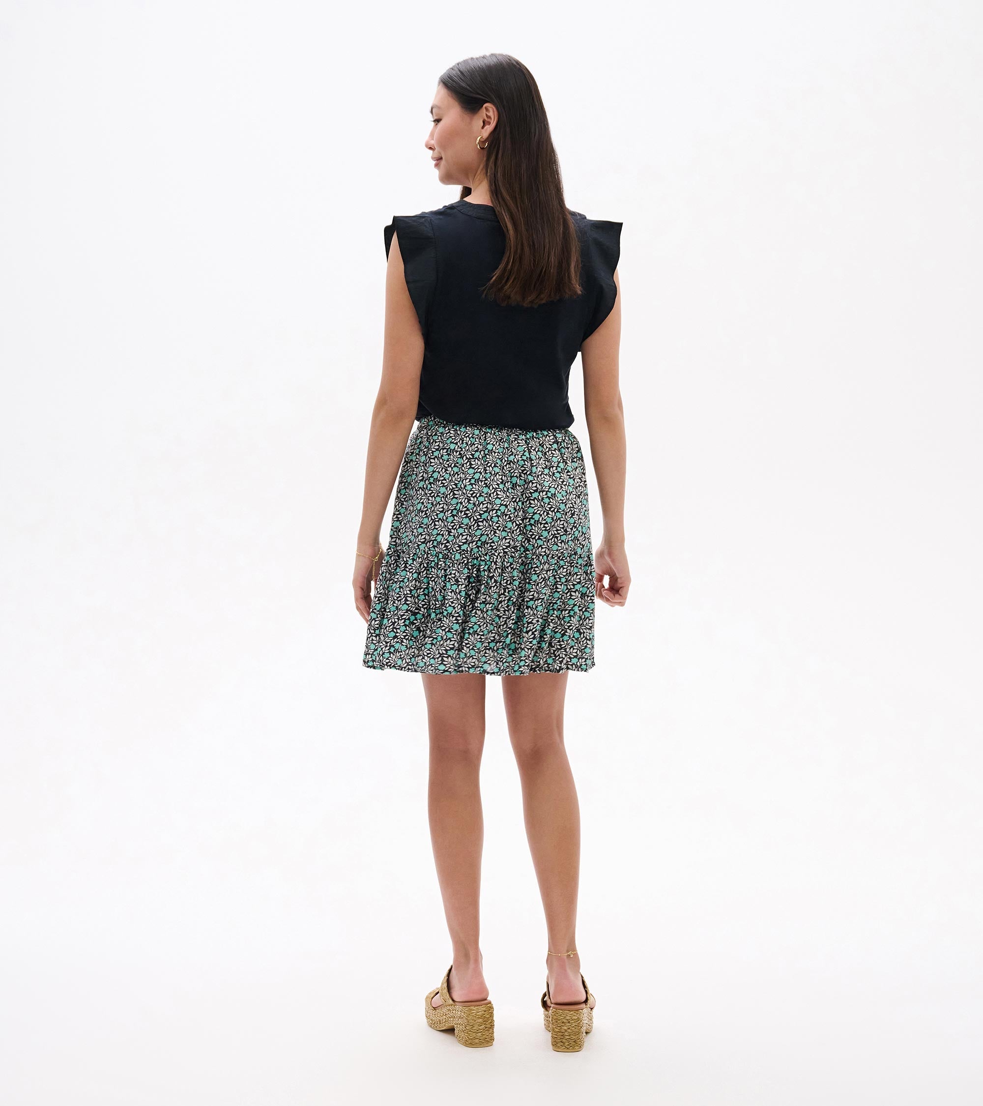 Flounce Skirt - Mini Vines | Hatley US Women