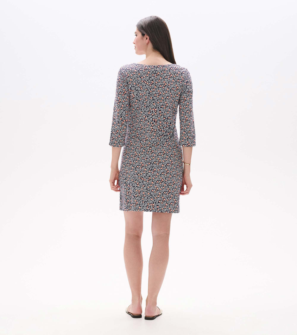 Lily Notch Neck Dress - Mini Vines | Hatley US Women