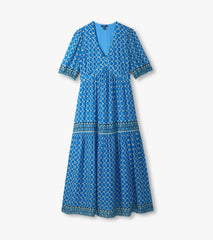 Willow Dress - Water Blue Medallion | Hatley