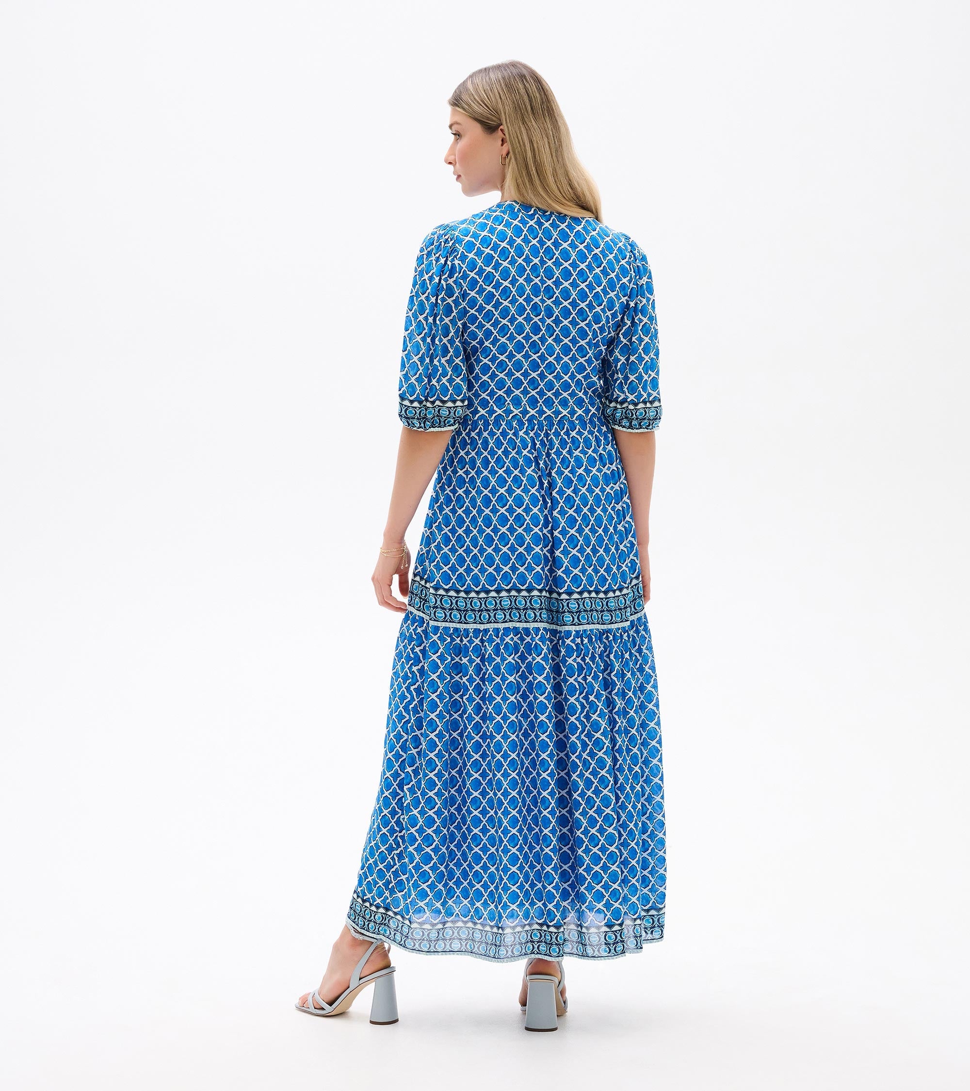 Willow Dress - Water Blue Medallion | Hatley