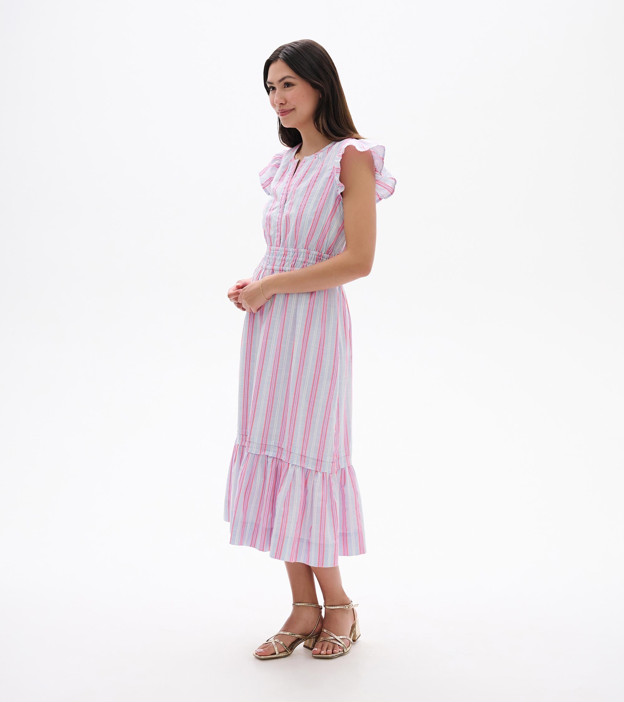 Fiona Dress - Neon Stripes | Hatley Discount Women