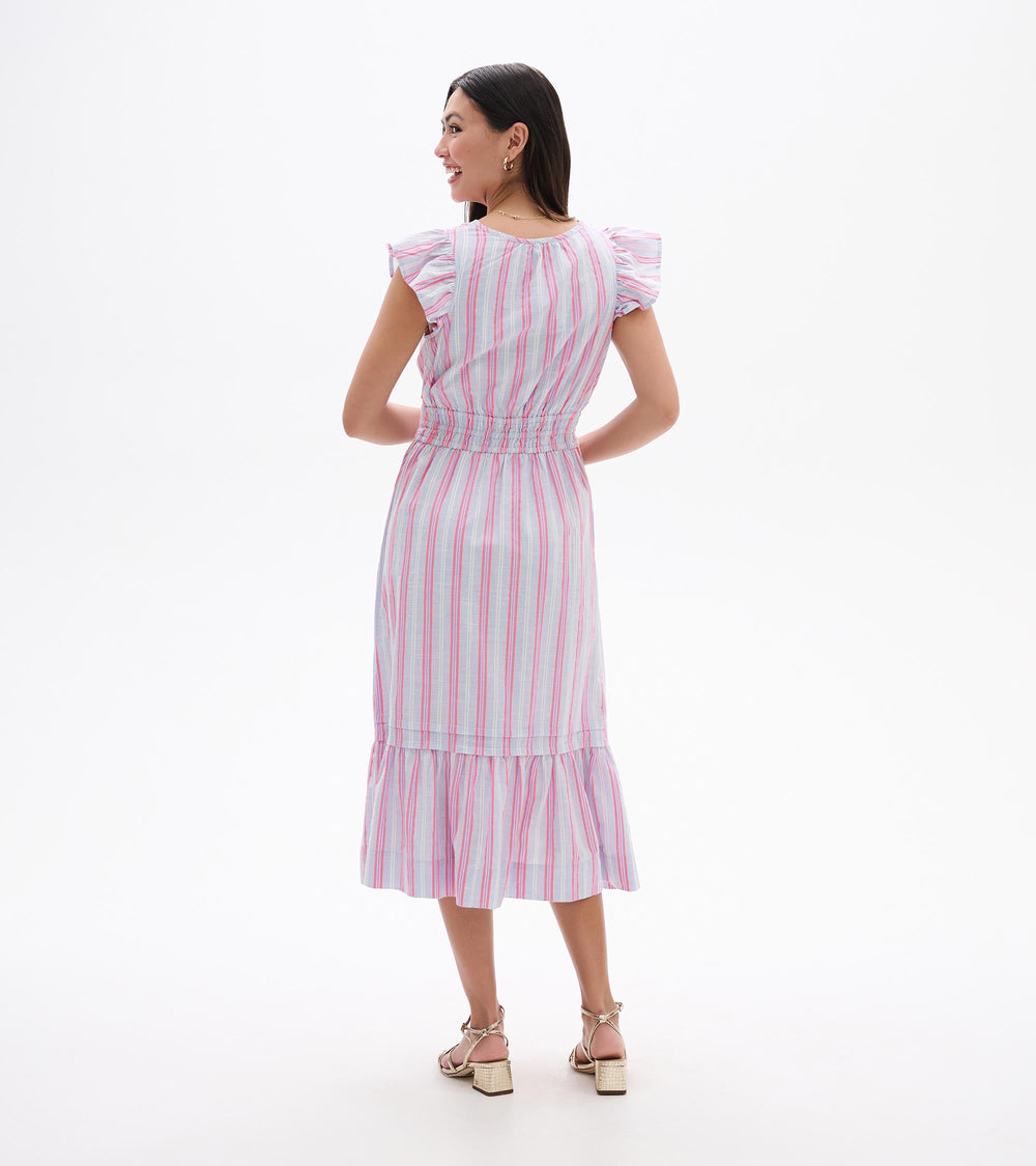 Fiona Dress - Neon Stripes | Hatley Discount Women