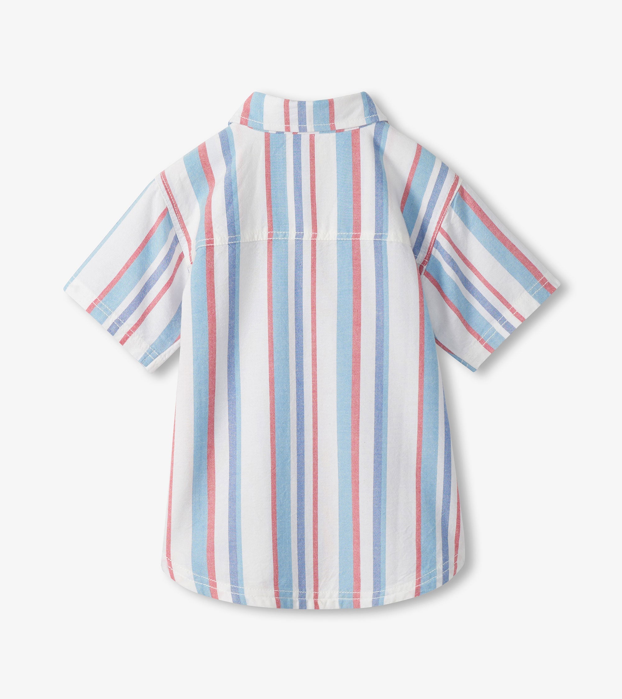 Boys Nautical Stripes Woven Button Down Shirt | Hatley Discount Boys