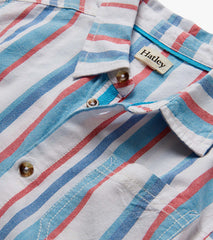 Boys Nautical Stripes Woven Button Down Shirt | Hatley Discount Boys