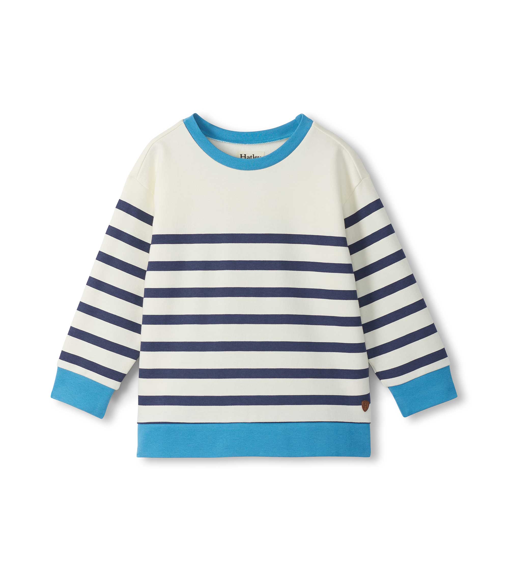 Boys Preppy Stripes Pullover Sweatshirt | Hatley