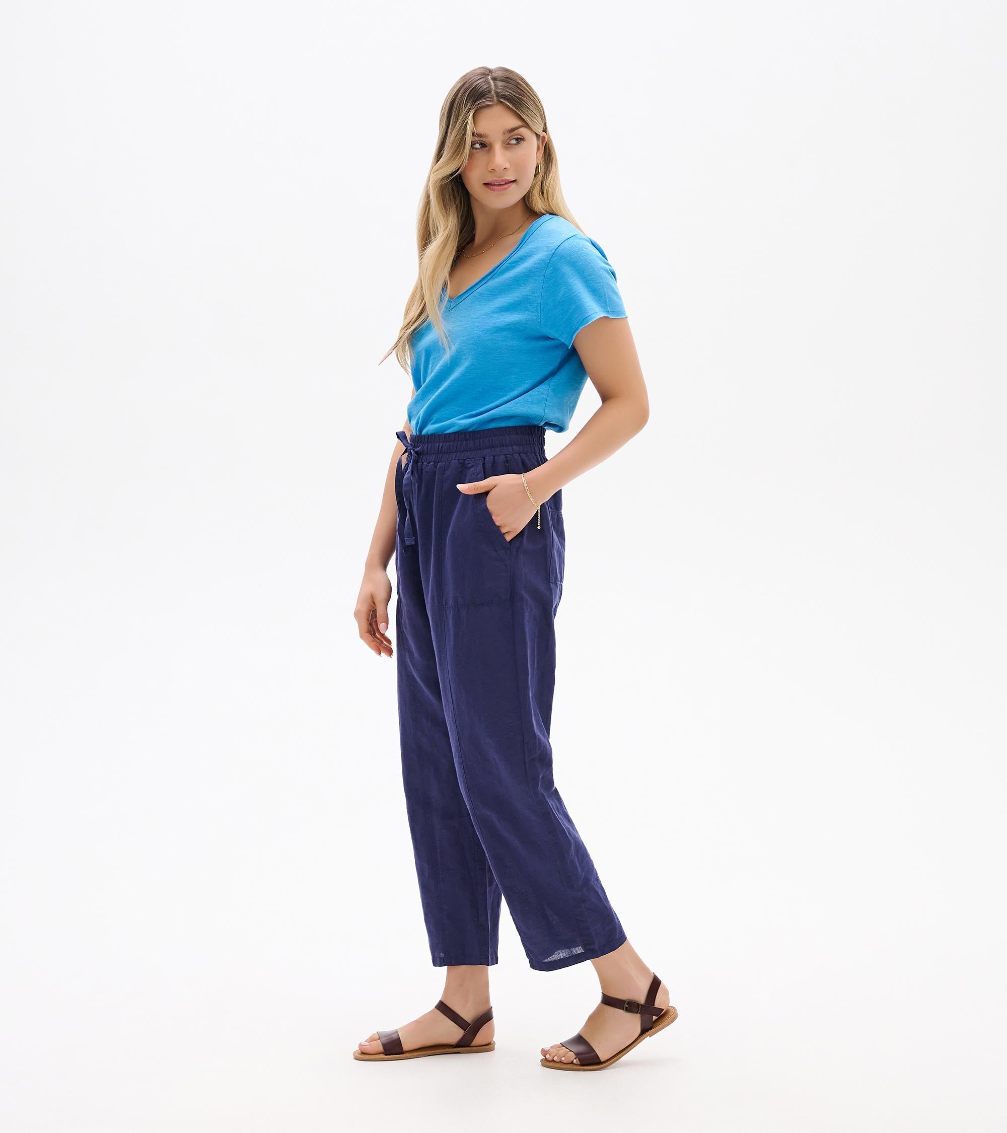 Straight Leg Pant - Patriot Blue | Hatley Onsale Women