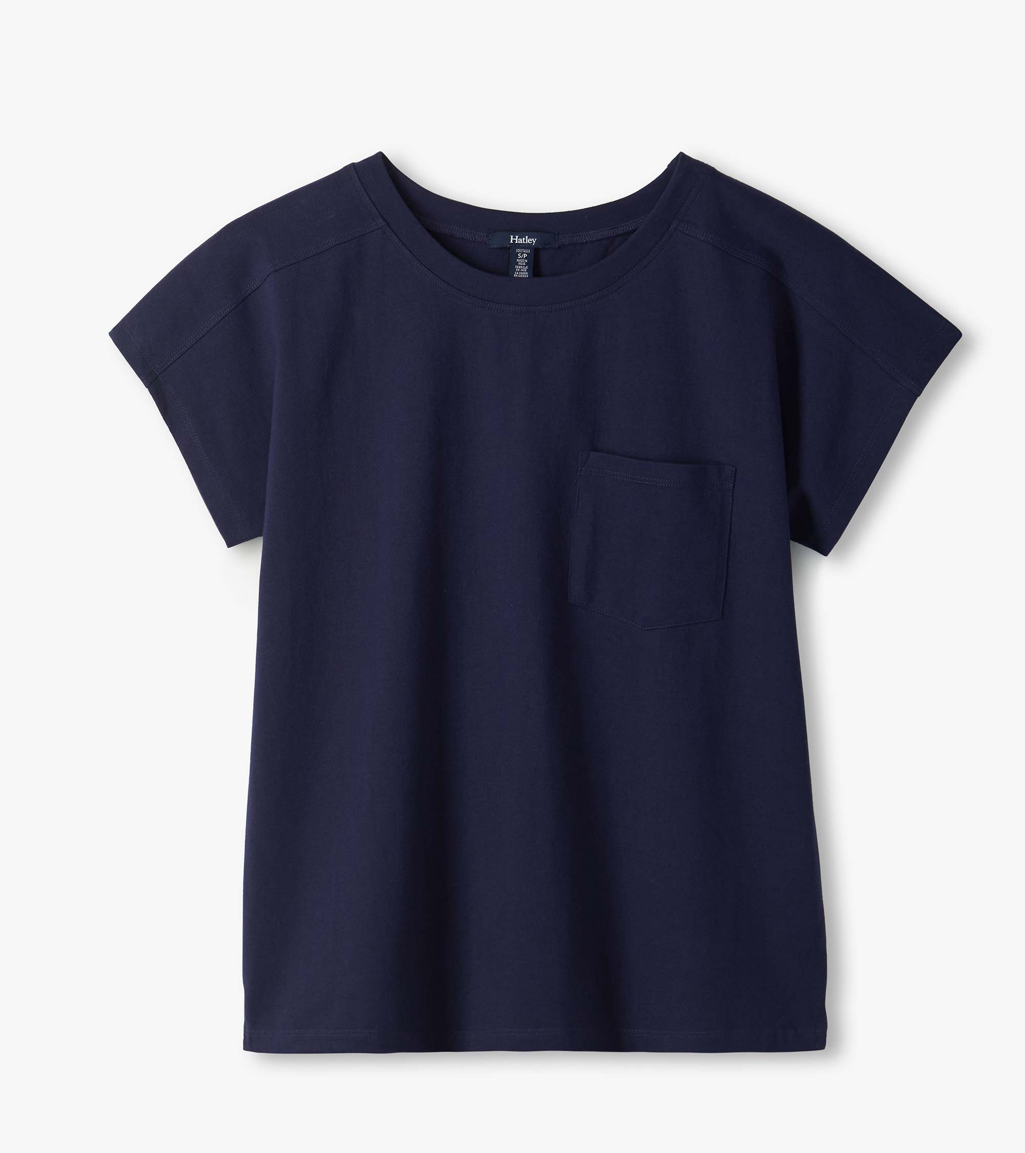 Ella Relaxed Tee - Patriot Blue | Hatley Women