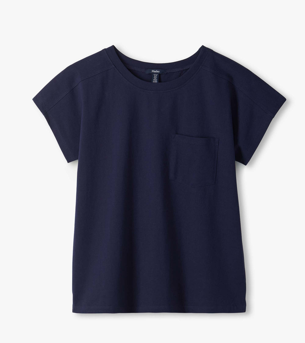 Ella Relaxed Tee - Patriot Blue | Hatley Women