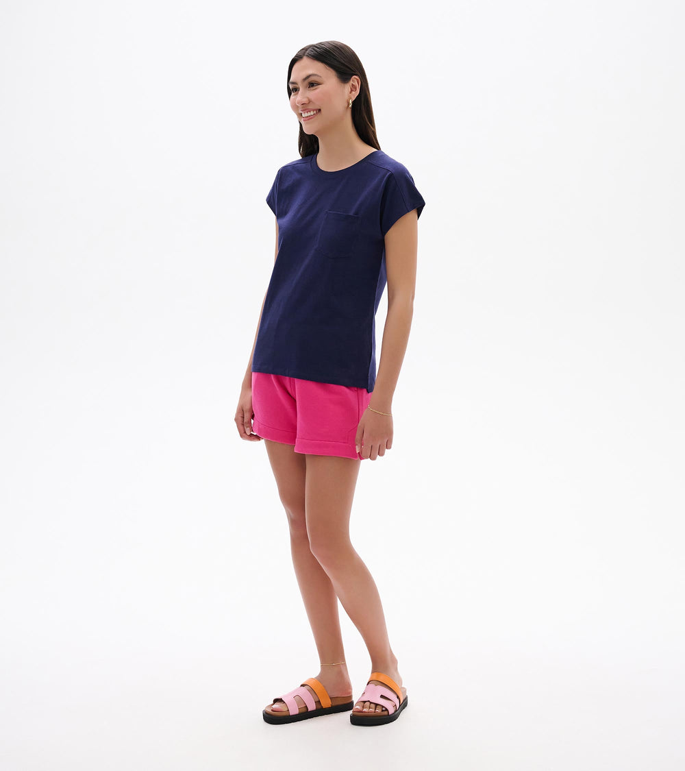Ella Relaxed Tee - Patriot Blue | Hatley Women