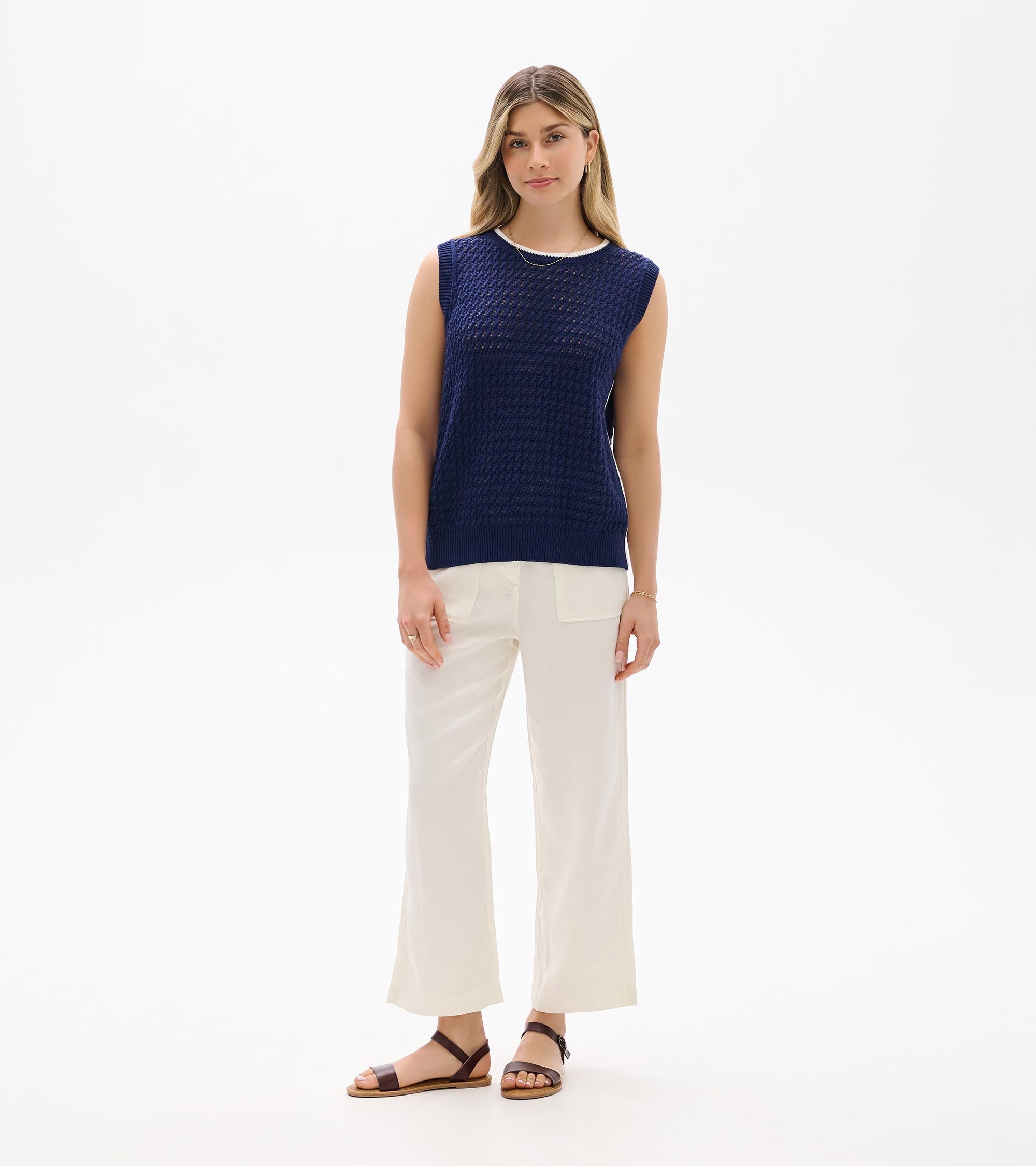 Cruz Knit Tank - Patriot Blue | Hatley