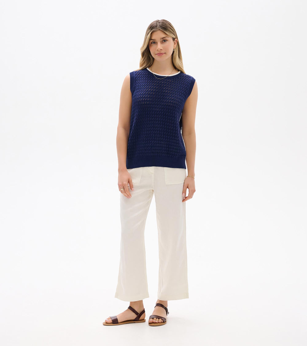 Cruz Knit Tank - Patriot Blue | Hatley