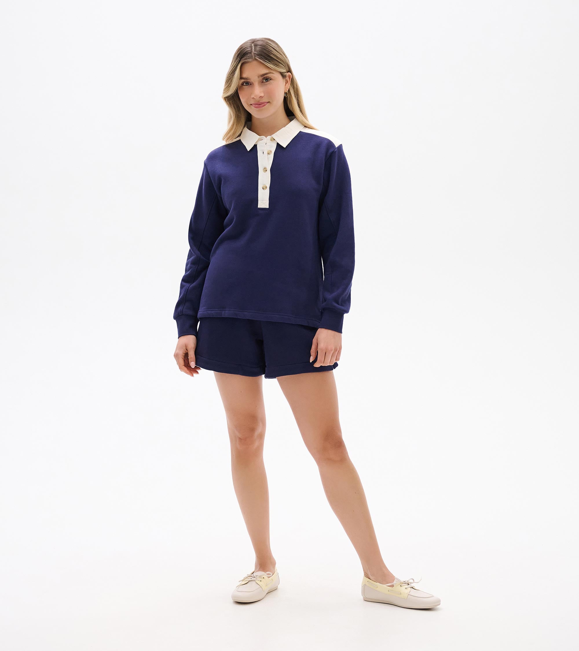 Coco Polo Top - Patriot Blue | Hatley