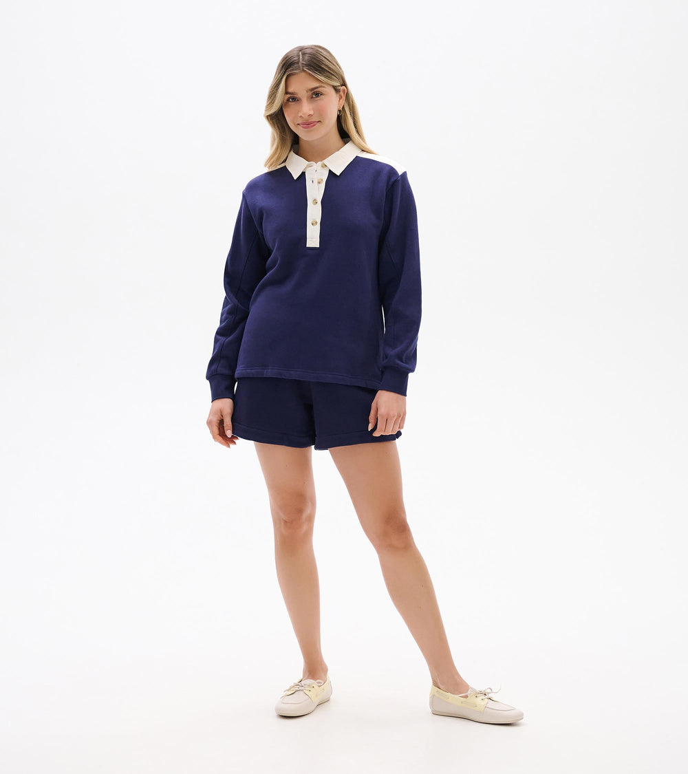 Coco Polo Top - Patriot Blue | Hatley