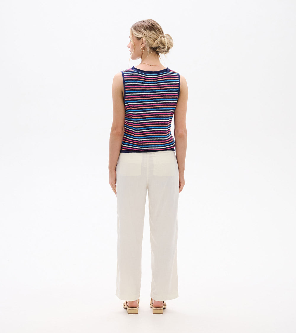 Kate Sleeveless Tank - Sorbet Stripes | Hatley Sale Women