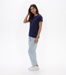 Essential Crew Neck Tee - Patriot Blue | Hatley Onsale Women