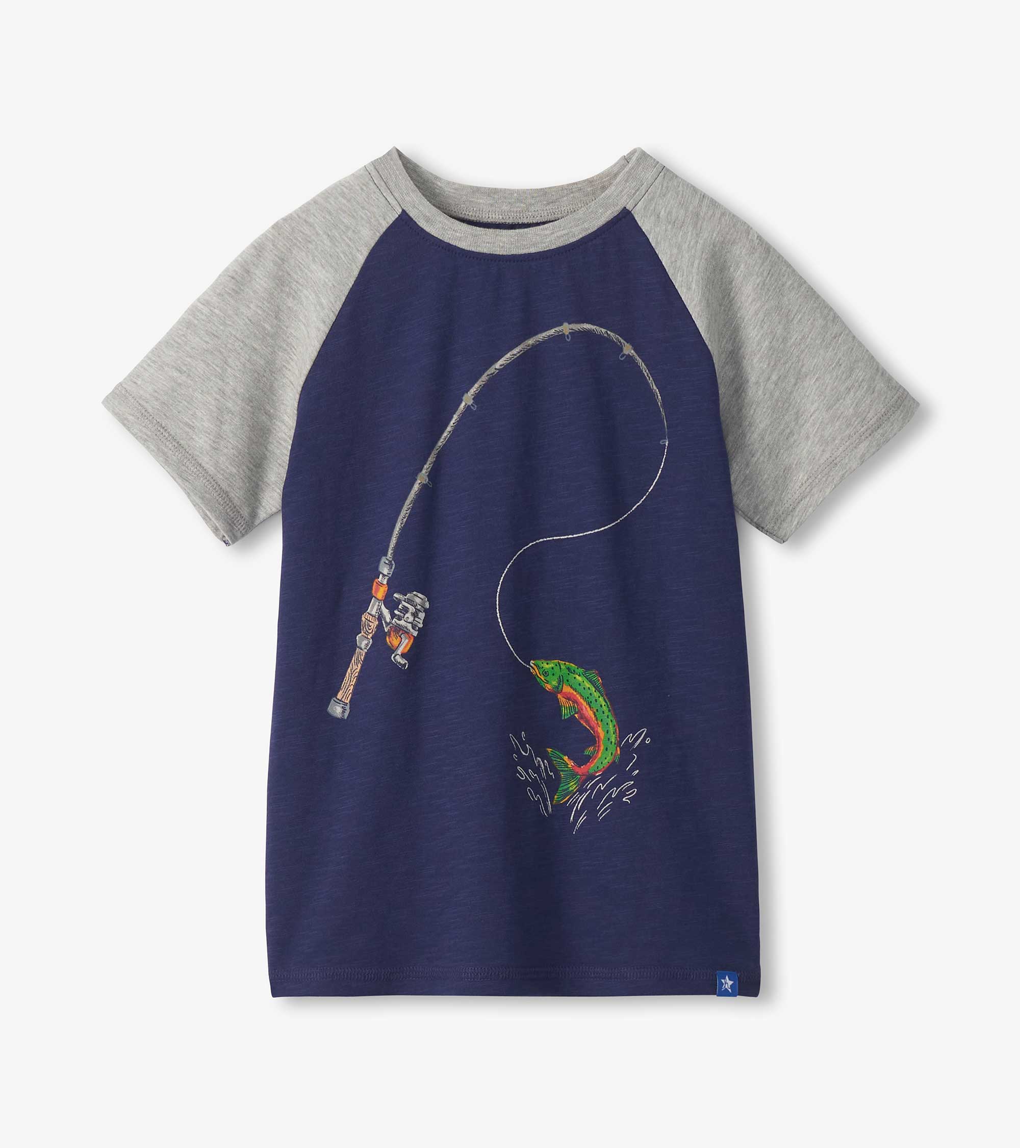 Boys Big Catch Raglan T-Shirt | Hatley Outlet Boys