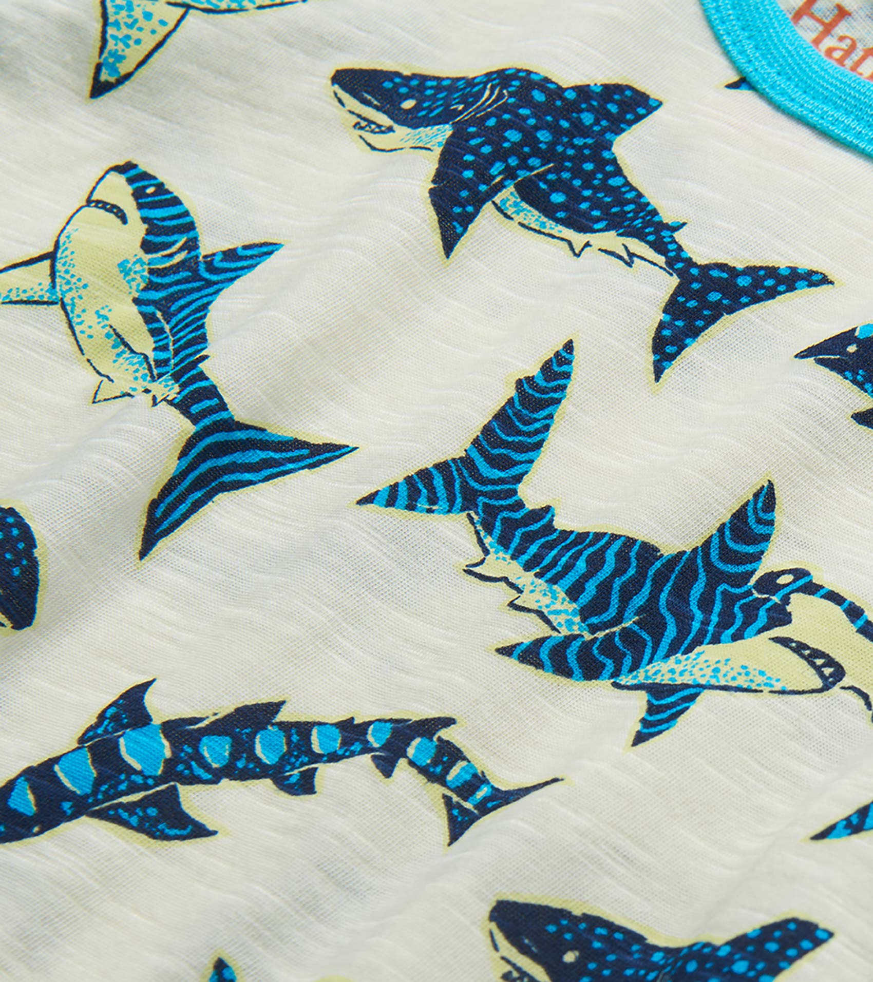 Baby & Toddler Boys Glow in the Dark Sharks Raglan T-Shirt | Hatley Sale Baby & Toddler