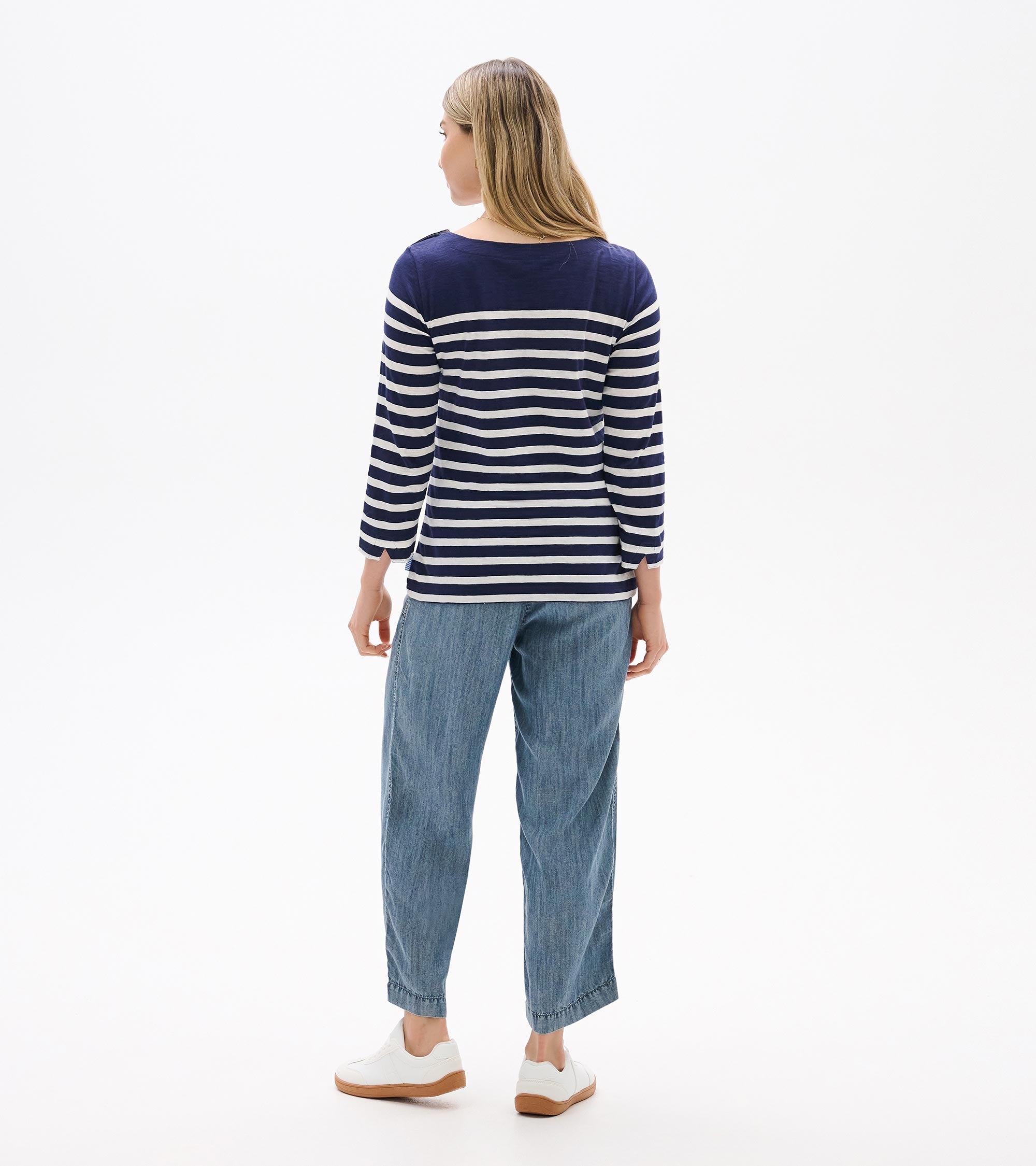 Button Breton - Patriot Stripes | Hatley For Women