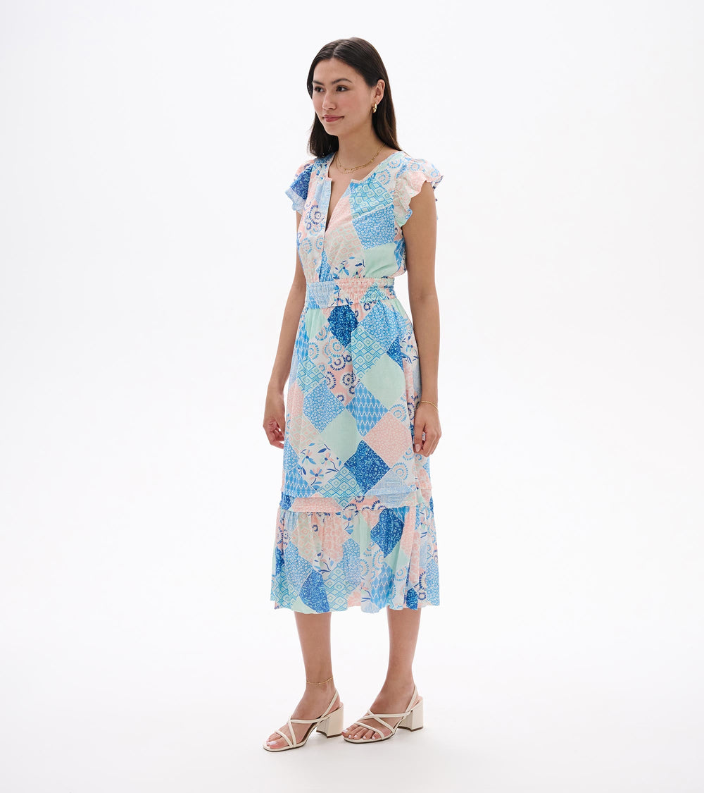 Fiona Dress - Mixed Match Patches | Hatley Onsale Women