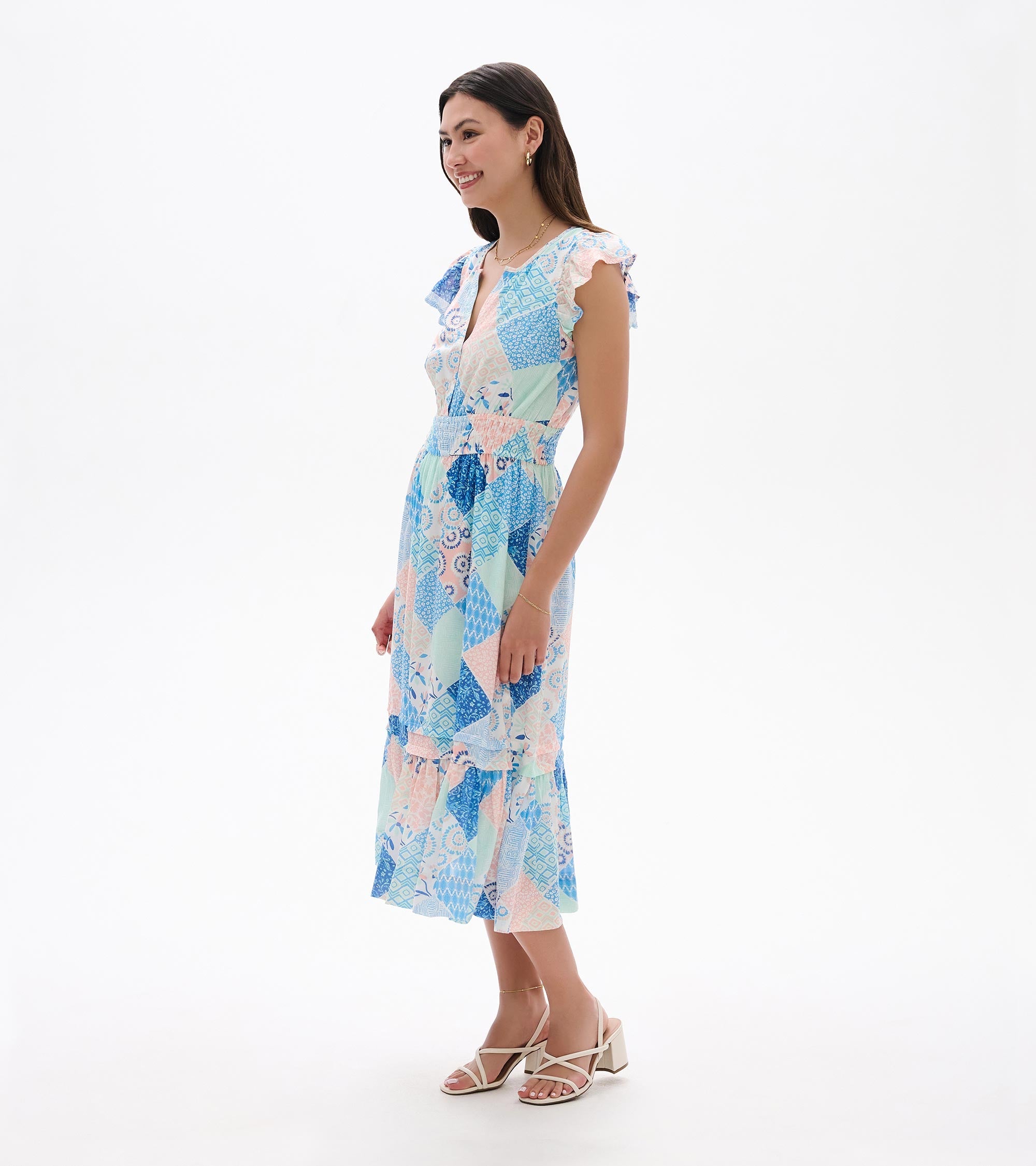Fiona Dress - Mixed Match Patches | Hatley Onsale Women