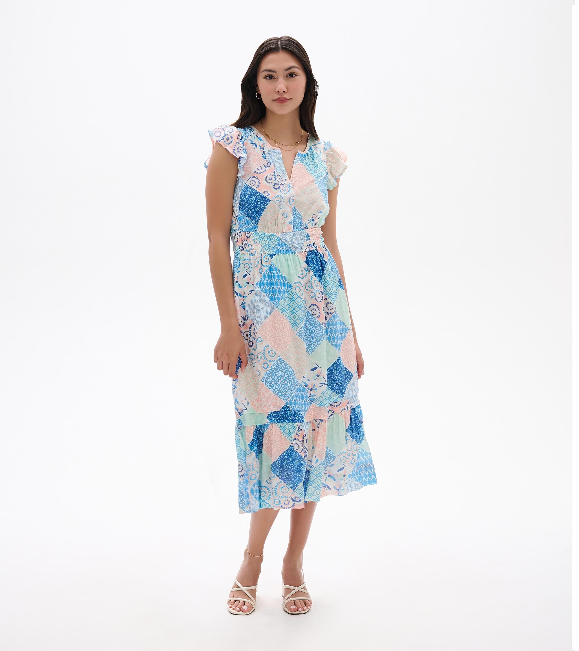Fiona Dress - Mixed Match Patches | Hatley Onsale Women