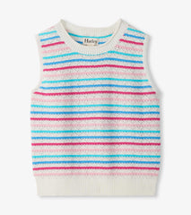 Girls Rainbow Berry Stripe Crochet Tank | Hatley Outlet Girls