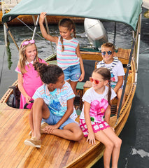 Girls Rainbow Berry Stripe Crochet Tank | Hatley Outlet Girls