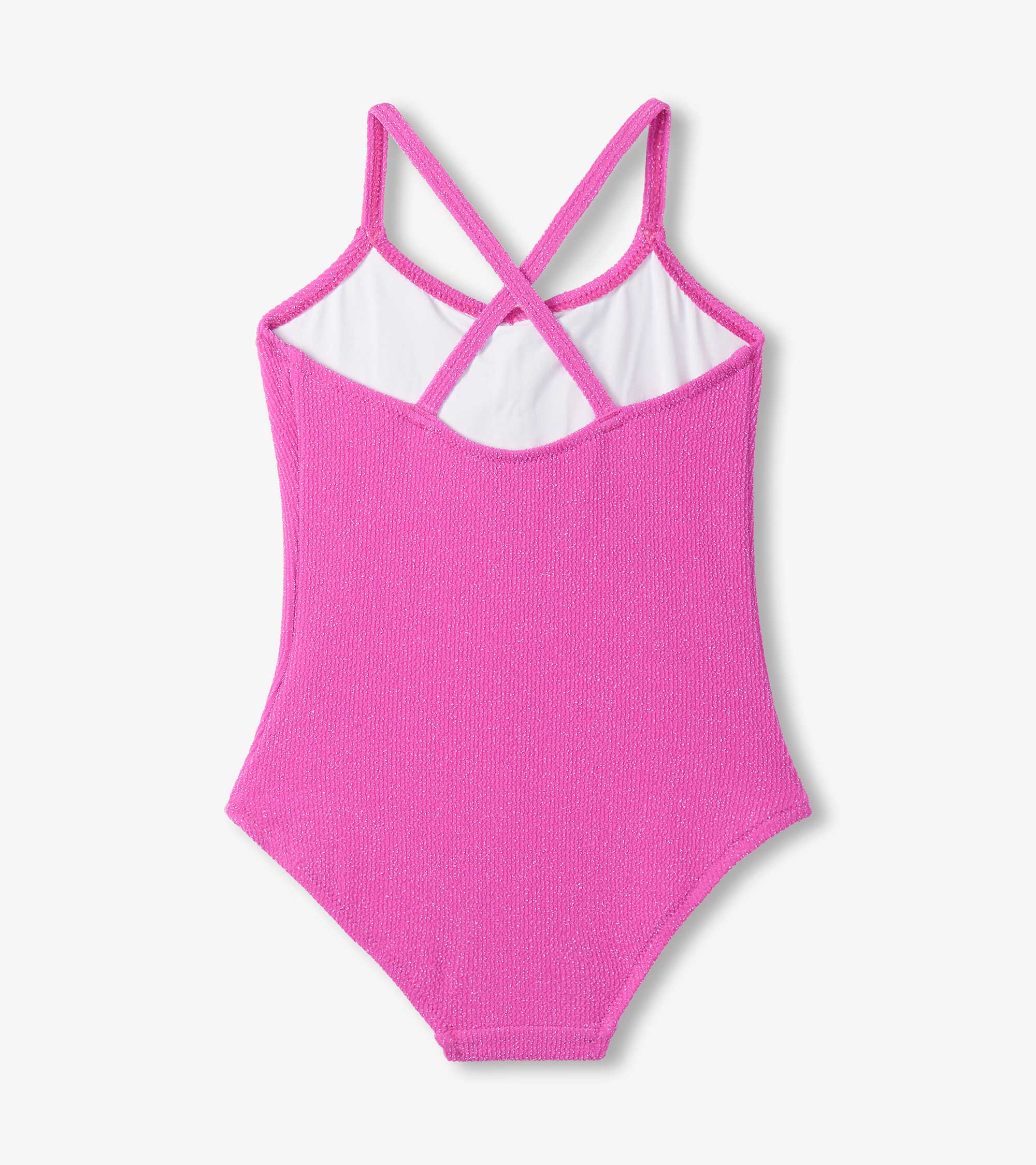 Girls Hot Pink One-Piece Swimsuit | Hatley For Girls