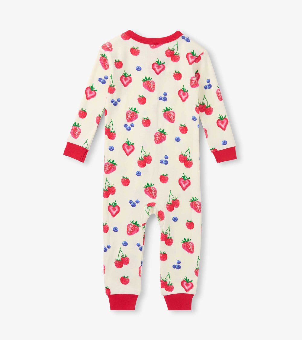 Baby Girls Summer Berries Cotton Sleeper | Hatley Discount Baby & Toddler