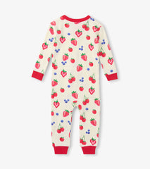 Baby Girls Summer Berries Cotton Sleeper | Hatley Discount Baby & Toddler