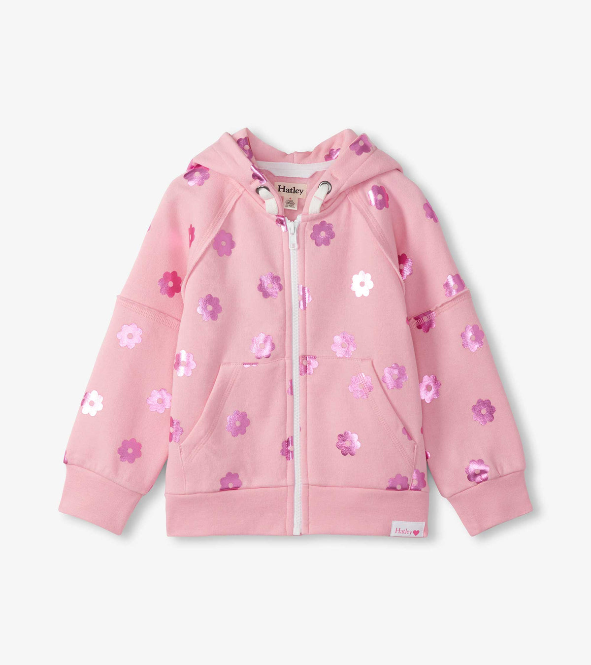 Girls Blossom Full-Zip Hoodie | Hatley Outlet Girls
