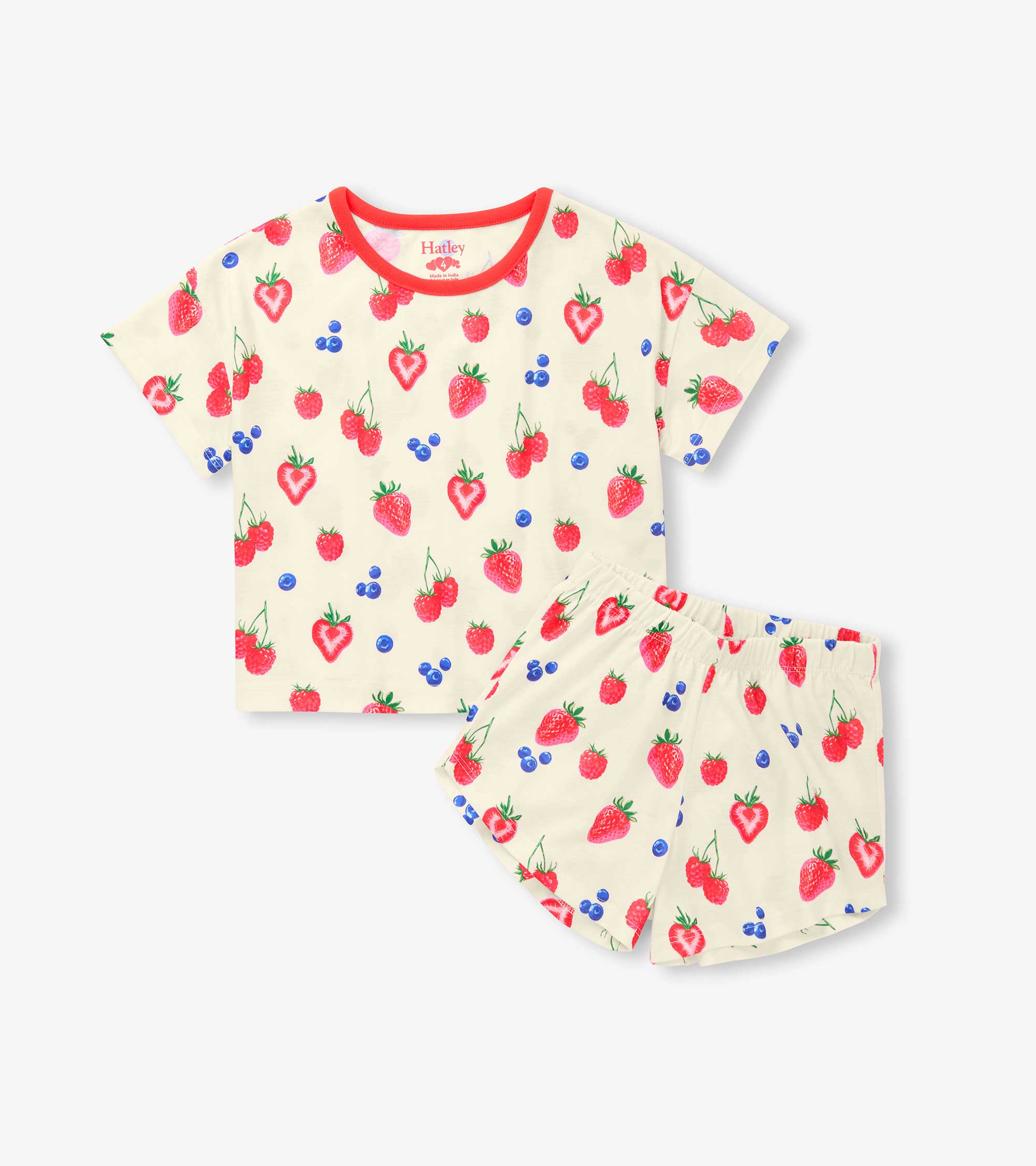Girls Summer Berries Short Sleep Set | Hatley US Girls