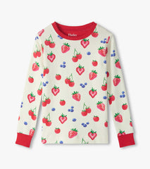 Girls Summer Berries Cotton Pajama Set | Hatley Girls