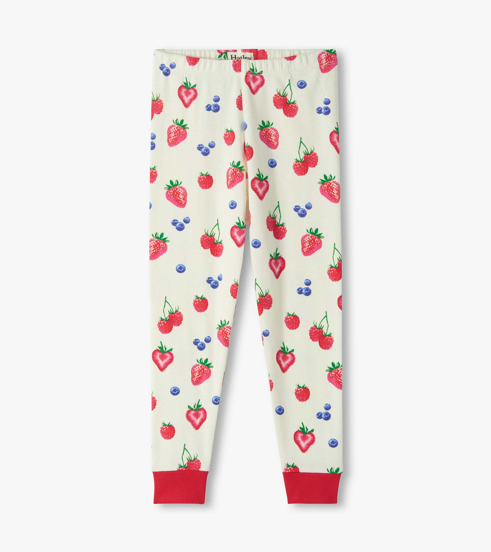 Girls Summer Berries Cotton Pajama Set | Hatley Girls