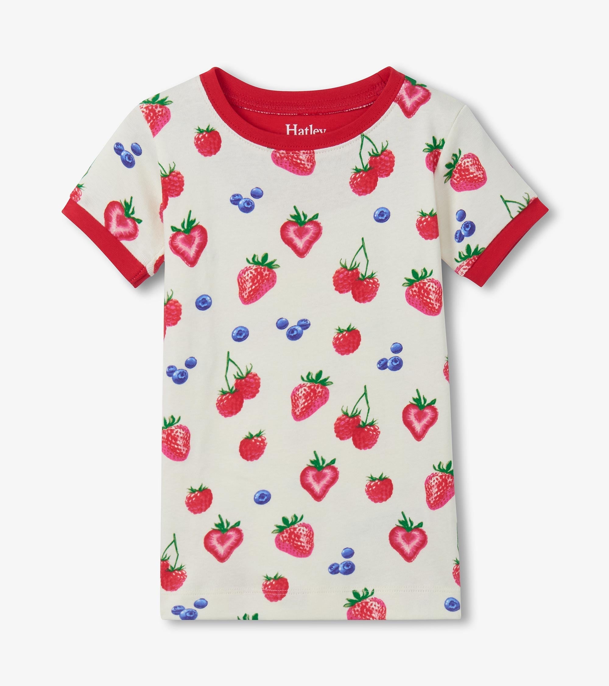 Girls Summer Berries Cotton Short Pajama Set | Hatley Onsale Girls