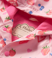 Baby & Toddler Girls Summer Berries Button-Up Rain Jacket | Hatley Outlet Baby & Toddler