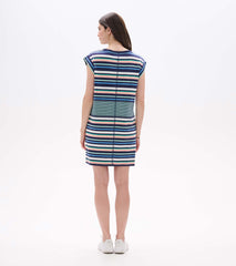 Pocket Tee Dress - Seaside Stripes | Hatley US Women