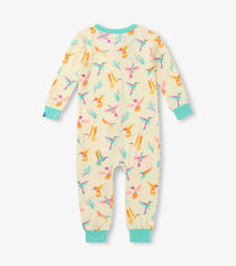 Baby Girls Springtime Hummingbirds Bamboo Sleeper | Hatley Baby & Toddler