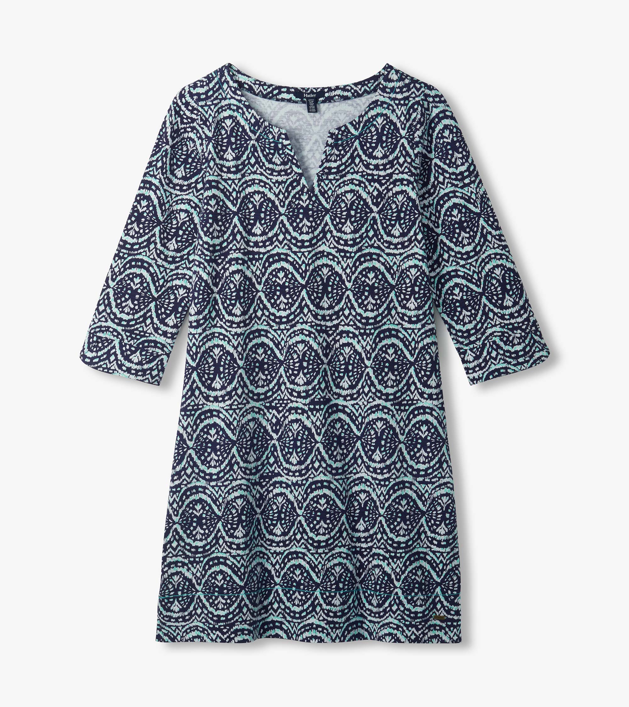 Lily Notch Neck Dress - Soft Ikat | Hatley Onsale Women