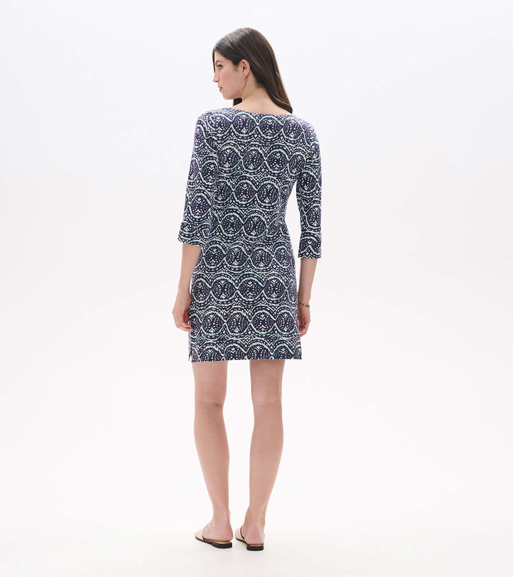 Lily Notch Neck Dress - Soft Ikat | Hatley Onsale Women