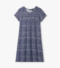 Cici A-Line Dress - Abstract Lines | Hatley Sale Women