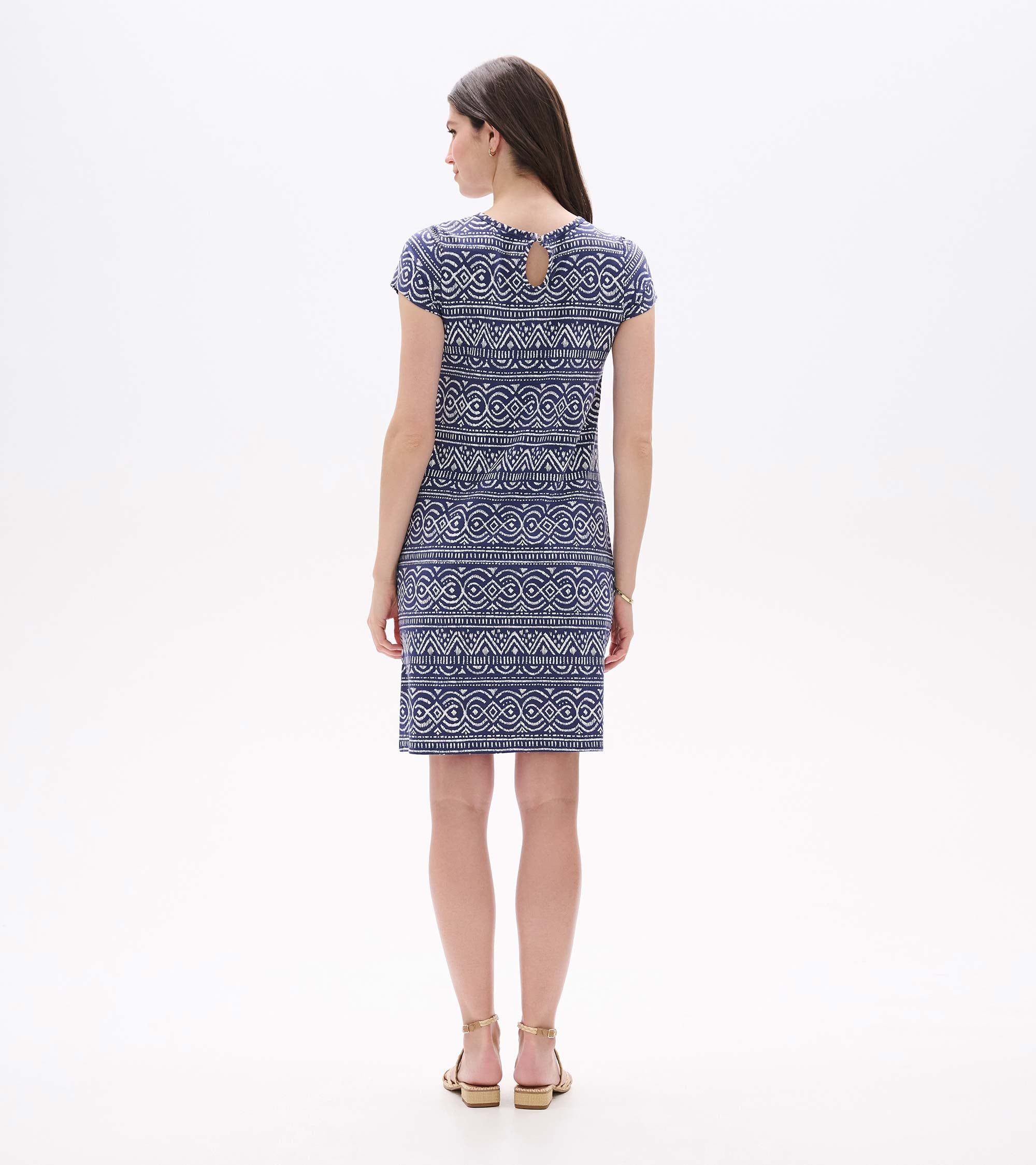 Cici A-Line Dress - Abstract Lines | Hatley Sale Women